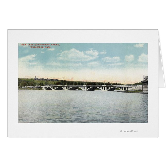 View of New Lake Quinsigamond Bridge (Front Horizontal)