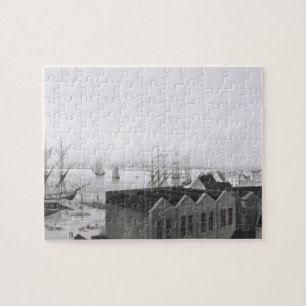 View of New Orleans taken from the Lower Cotton Pr Jigsaw Puzzle