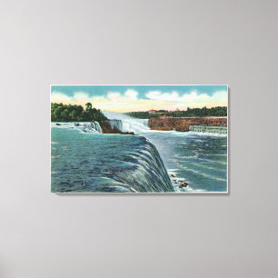 View of Niagara Falls from Prospect Point Canvas Print