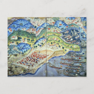 View of Nice, from the 'Suleymanname' Postcard