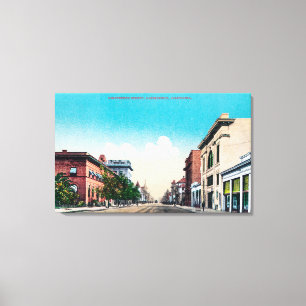 View of Nineteenth StreetBakersfield, CA Canvas Print