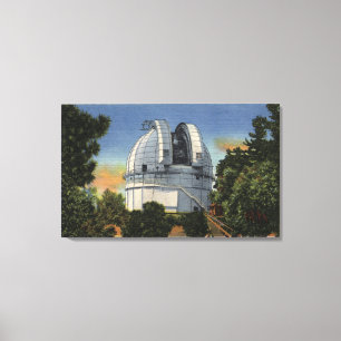 View of Observatory & Telescope Dome Canvas Print