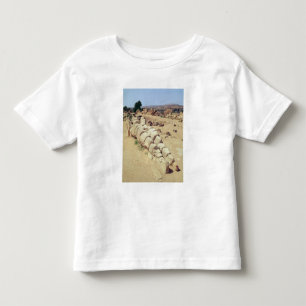 View of one of the giant Telemon statues Toddler T-Shirt