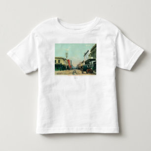 View of Pacific AvenueSanta Cruz, CA Toddler T-Shirt