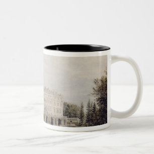 View of Palace of Strelna near St. Petersburg Two-Tone Coffee Mug