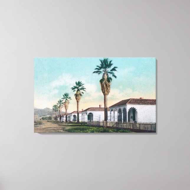 View of Palm RowCalistoga, CA Canvas Print (Front)