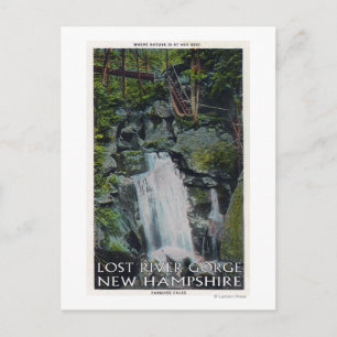 View of Paradise Falls Postcard