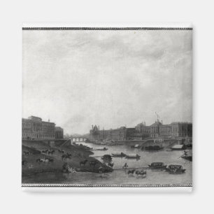 View of Paris from the Pont-Neuf, c.1800 Magnet