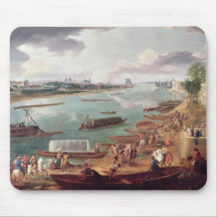 View of Paris from the Quai de la Rapee Mouse Mat