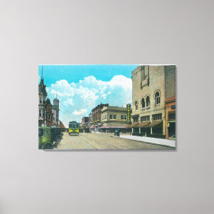View of Park StreetAlameda, CA 2 Canvas Print