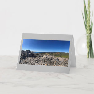 View of Paulina Lake, Oregon Card