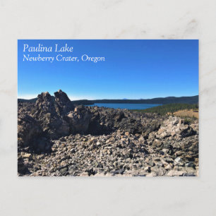 View of Paulina Lake, Oregon Postcard