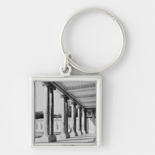 View of peristyle and left wing of the Trianon Key Ring (Front)