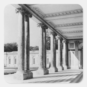View of peristyle and left wing of the Trianon Square Sticker
