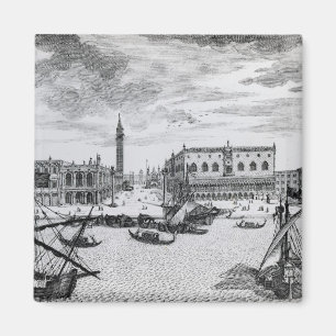 View of Piazza San Marco from the Bacino, Venice Magnet