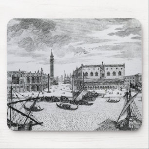 View of Piazza San Marco from the Bacino, Venice Mouse Mat