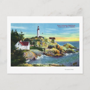 View of Point Atkinson Lighthouse 2 Postcard