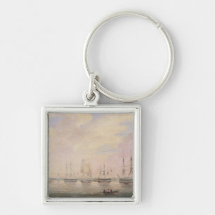 View of Port Adelaide, South Australia Key Ring