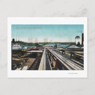 View of Port Ludlow DocksPort Ludlow, WA Postcard