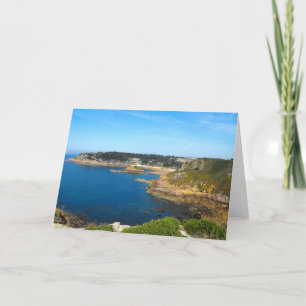 View of Portelet from Noirmont Jersey Holiday Card