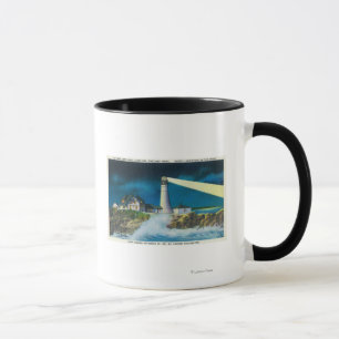 View of Portland Head Lighthouse on Casco Bay Mug