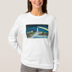 View of Portland Head Lighthouse on Casco Bay T-Shirt