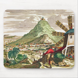View of Potosi in Bolivia Mouse Mat