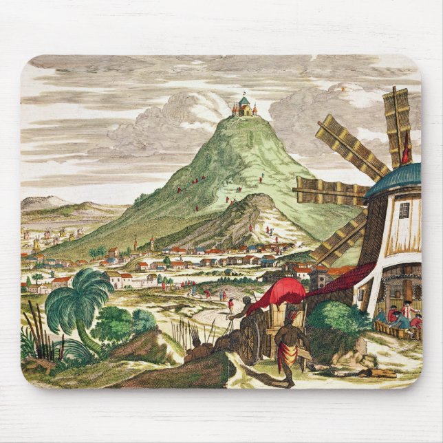 View of Potosi in Bolivia Mouse Mat (Front)