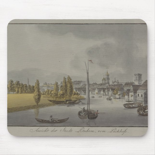 View of Potsdam, c. 1796 Mouse Mat (Front)