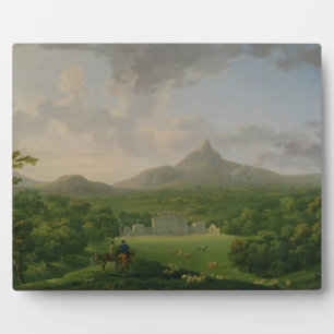 View of Powerscourt, County Wicklow, c.1760-2 (oil Plaque