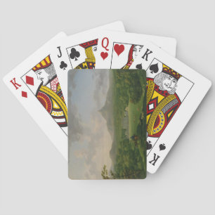 View of Powerscourt, County Wicklow, c.1760-2 (oil Playing Cards