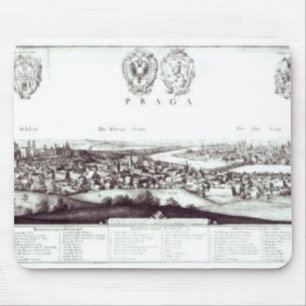View of Prague, 1649 Mouse Mat