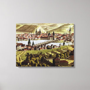 View of Prague Canvas Print