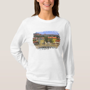 View of Prague Castle and town by Vltava T-Shirt
