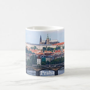 View of Prague from the Vyšehrad Fortress Coffee Mug