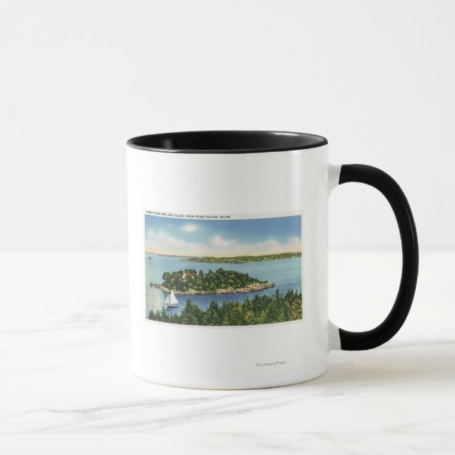 View of Pumkin Knob and Long Island Mug (Right)