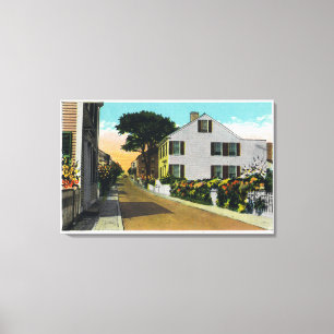 View of Quince Street Canvas Print