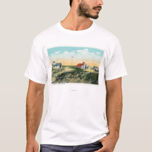 View of Race Point Coast Guard Station T-Shirt
