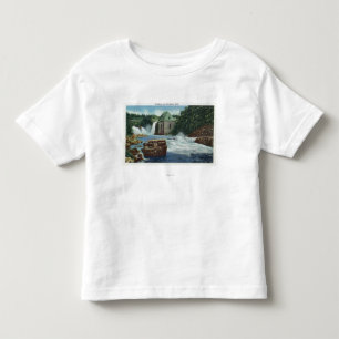 View of Rainbow and Horseshoe Falls Toddler T-Shirt