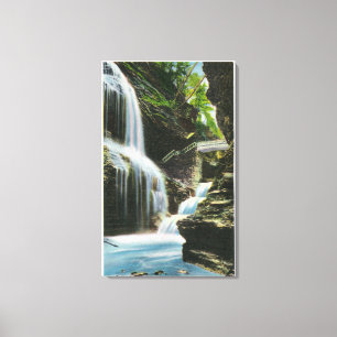 View of Rainbow Falls 2 Canvas Print