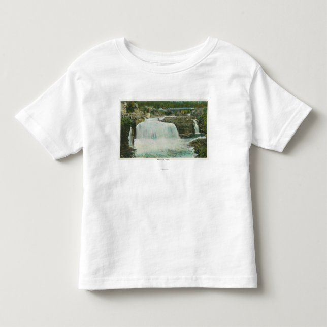 View of Rainbow Falls # 2 Toddler T-Shirt (Front)