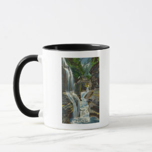 View of Rainbow Falls and Bridge Mug