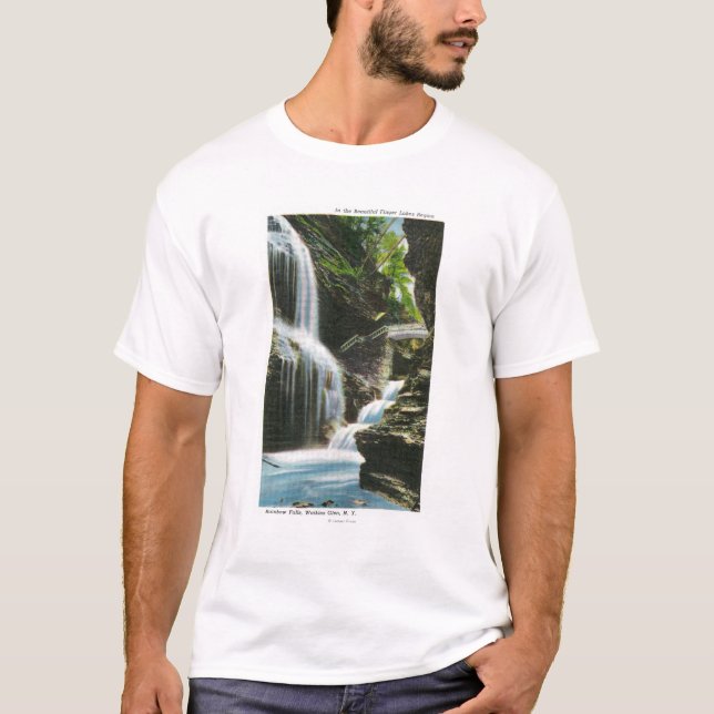 View of Rainbow Falls T-Shirt (Front)