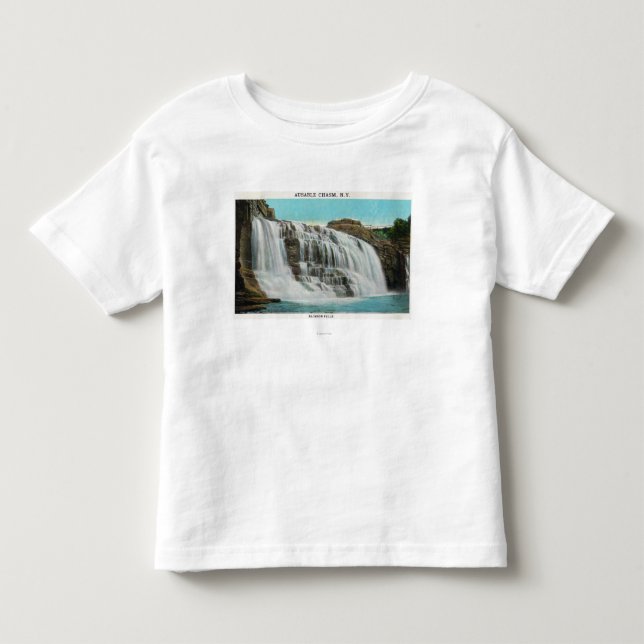 View of Rainbow Falls Toddler T-Shirt (Front)