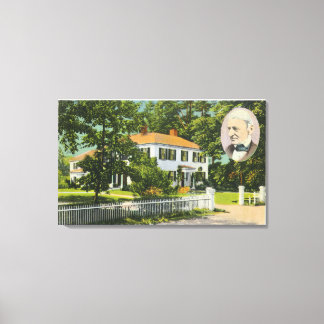 View of Ralph Waldo Emerson House Canvas Print