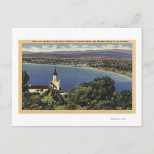 View of Redondo & Hermosa Beaches Postcard