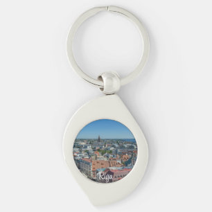 View of Riga old town from above Key Ring