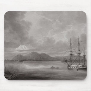 View of Rio de Manila (lithograph) Mouse Mat
