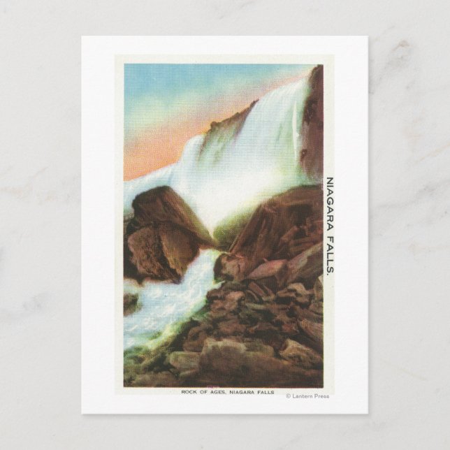 View of Rock of Ages Postcard (Front)