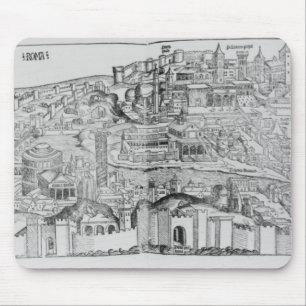View of Rome, 1493 Mouse Mat